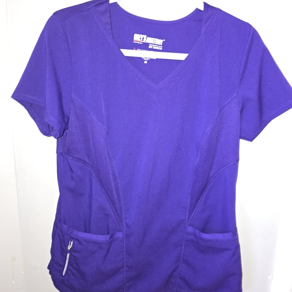 Cherokee Women's Purple V-Neck Top
